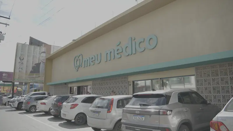 Fachada da clínica